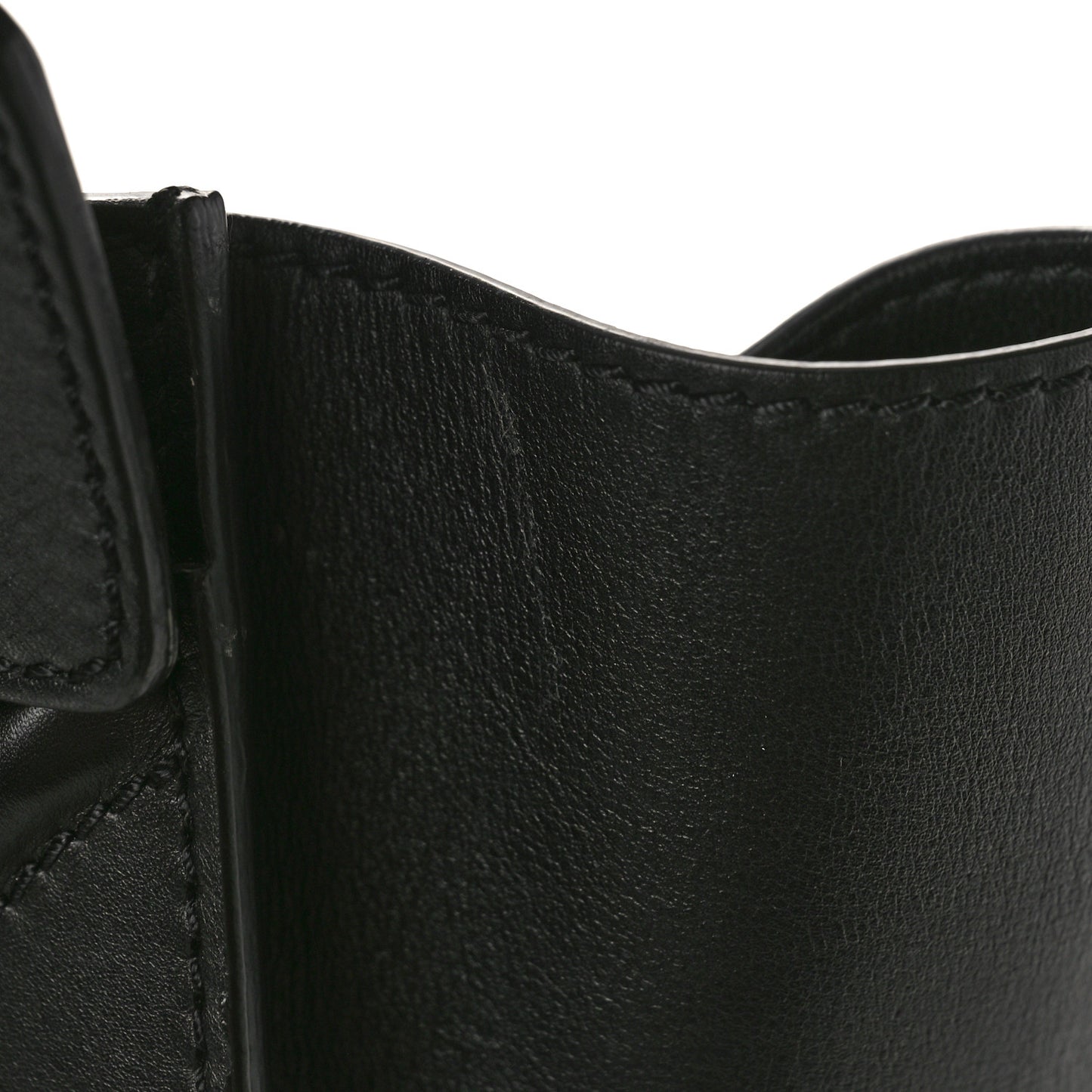 Smooth Calfskin Mini Luggage Black
