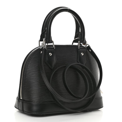 Louis Vuitton Epi Alma BB Black 3 of 9