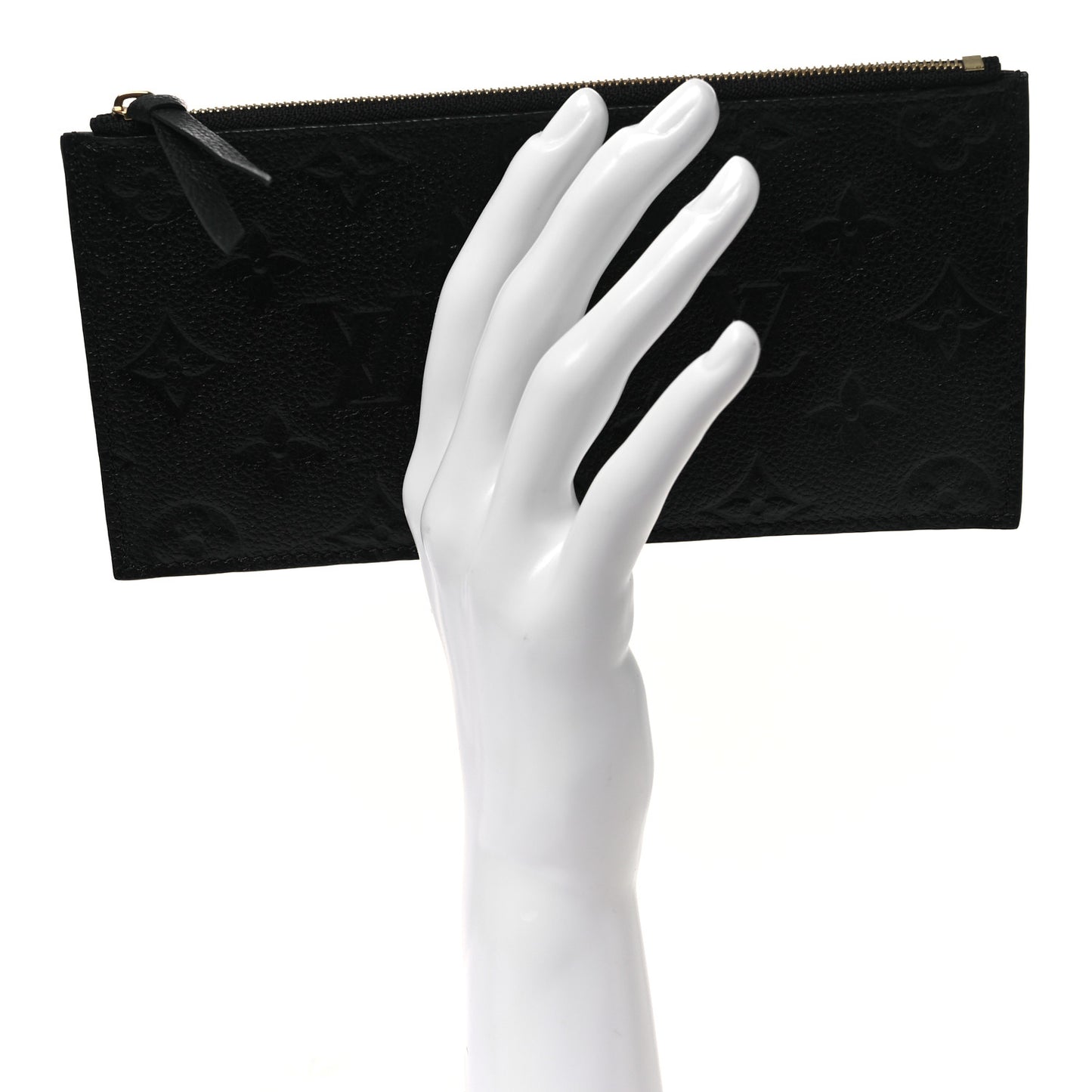 Empreinte Felicie Chain Wallet Zippered Insert Black