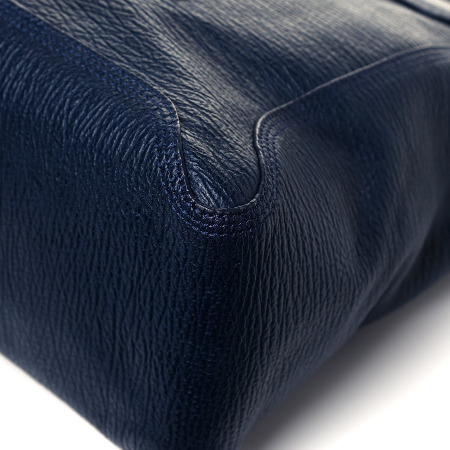 Textured Calfskin Large Pashli Satchel Ink