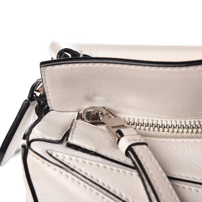 Loewe Calfskin Small Puzzle Bag White 13 of 13