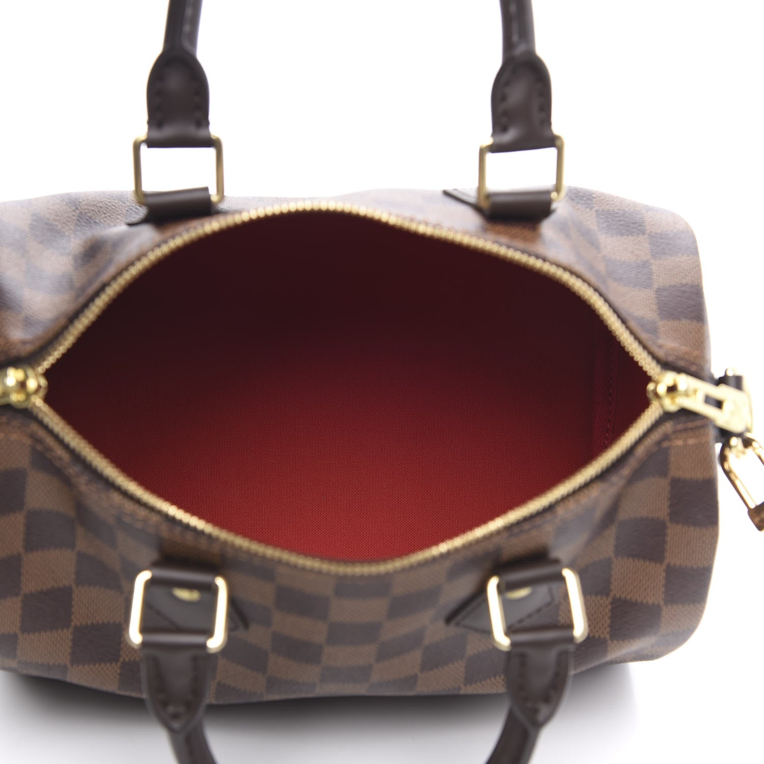 Louis Vuitton Damier Ebene Speedy Bandouliere 25 5 of 9