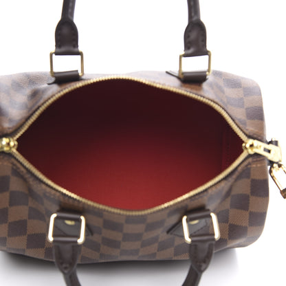 Louis Vuitton Damier Ebene Speedy Bandouliere 25 5 of 9