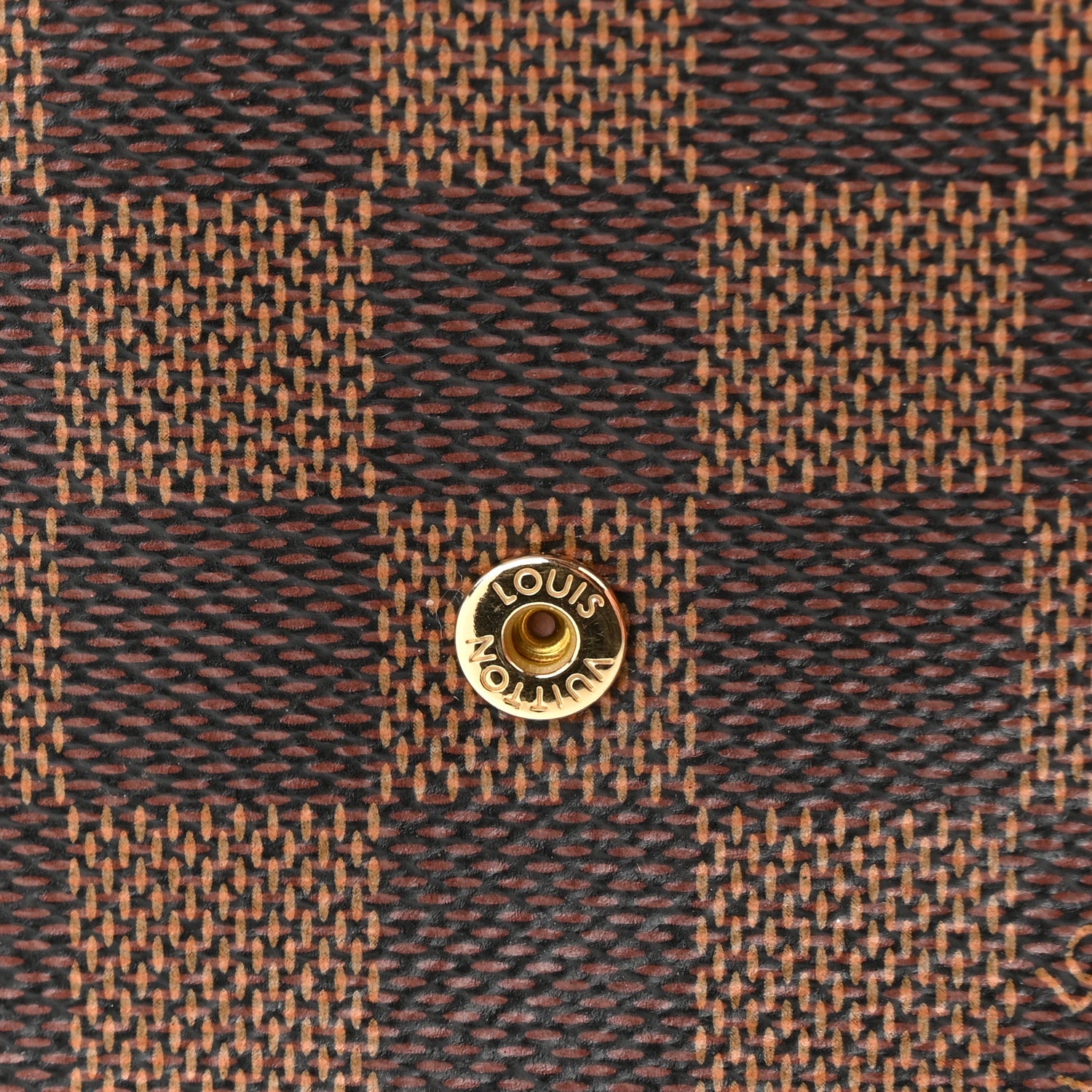 Louis Vuitton Damier Ebene Victorine Wallet Rose Ballerine 8 of 8
