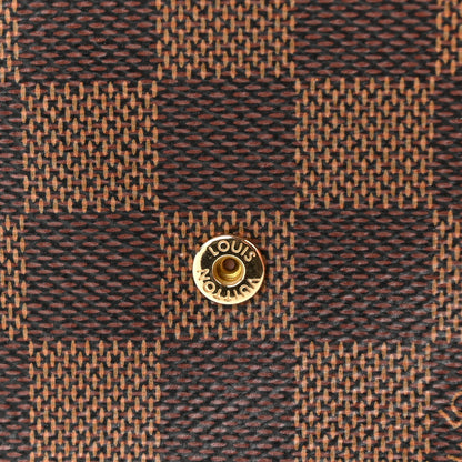 Louis Vuitton Damier Ebene Victorine Wallet Rose Ballerine 8 of 8
