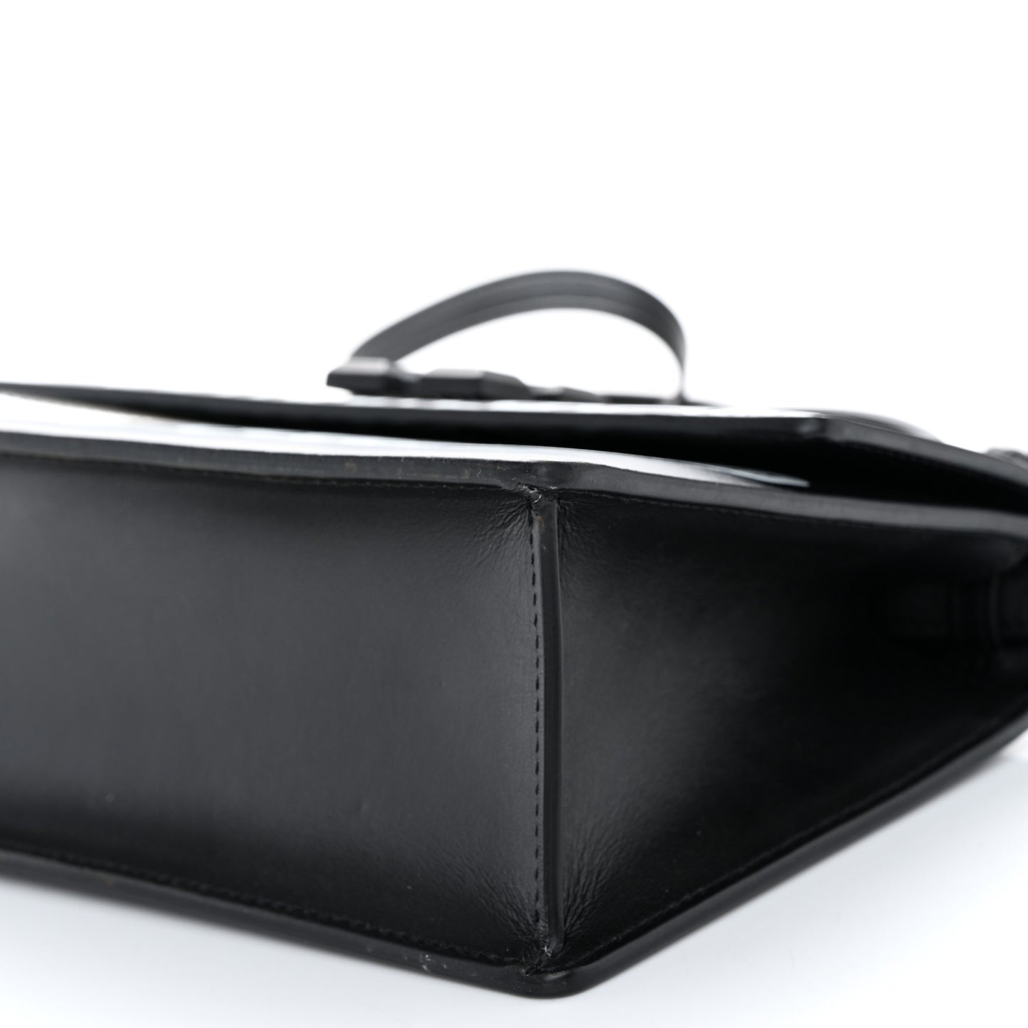 Calfskin Jitney 1.4 Shoulder Bag Black