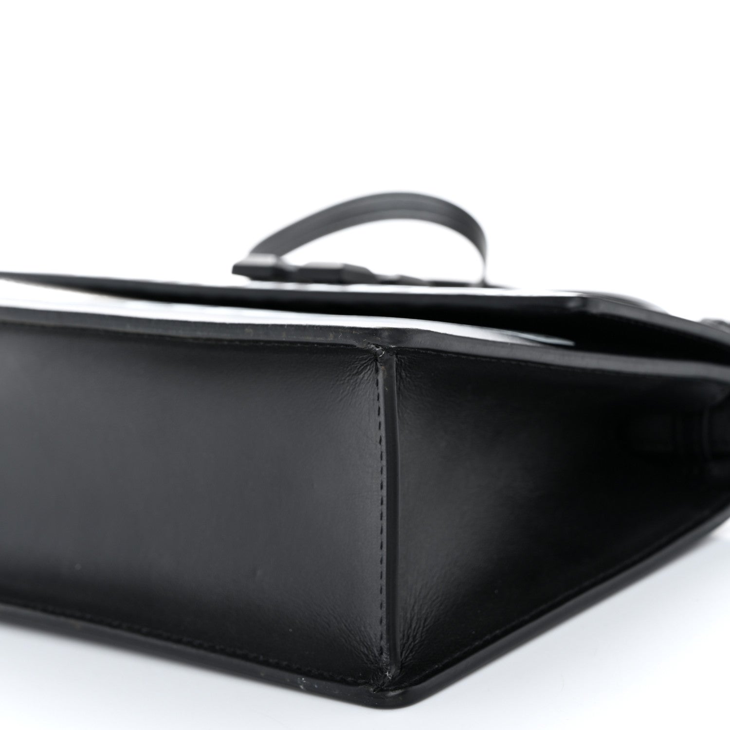 Off-White Calfskin Jitney 1.4 Shoulder Bag Black 9 of 9