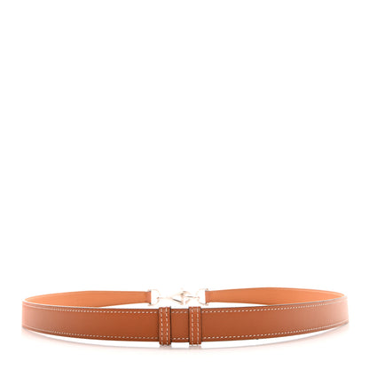 Hermes Madame Calfskin 24mm Regate Belt Gold 2 of 5