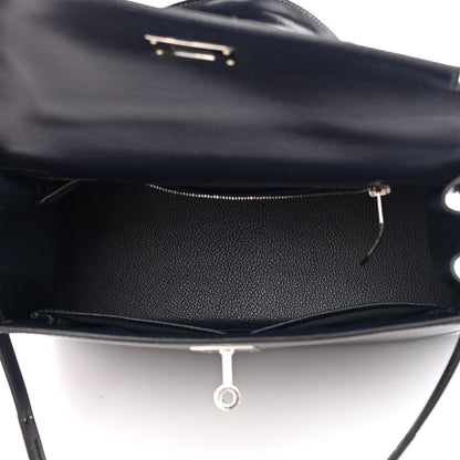 Hermes Box Kelly Sellier 28 Indigo 5 of 17