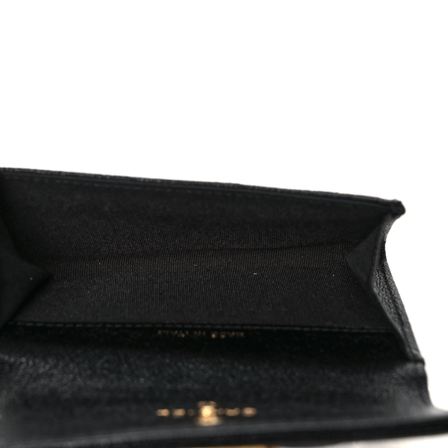 Chanel Caviar Quilted Boy Flap Card Holder Black 5 of 10