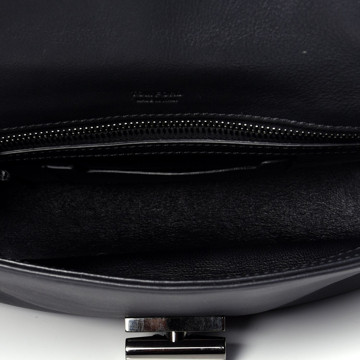 Tom Ford Calfskin Large Natalia Chain Bag Black 5 of 9