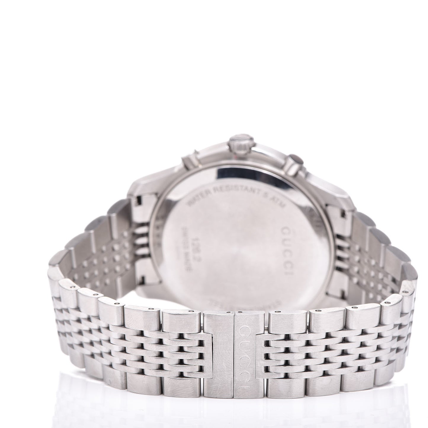 Stainless Steel 46mm G-Timeless Chronograph Quartz Watch Black