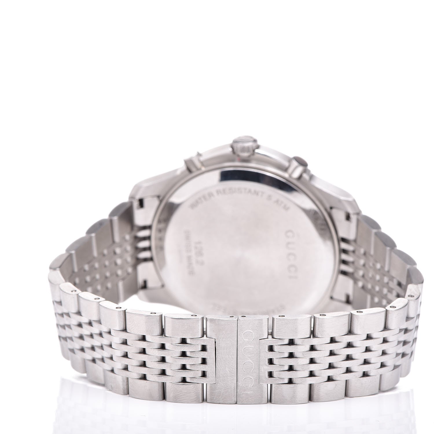 Gucci Stainless Steel 46mm G-Timeless Chronograph Quartz Watch Black 4 of 6