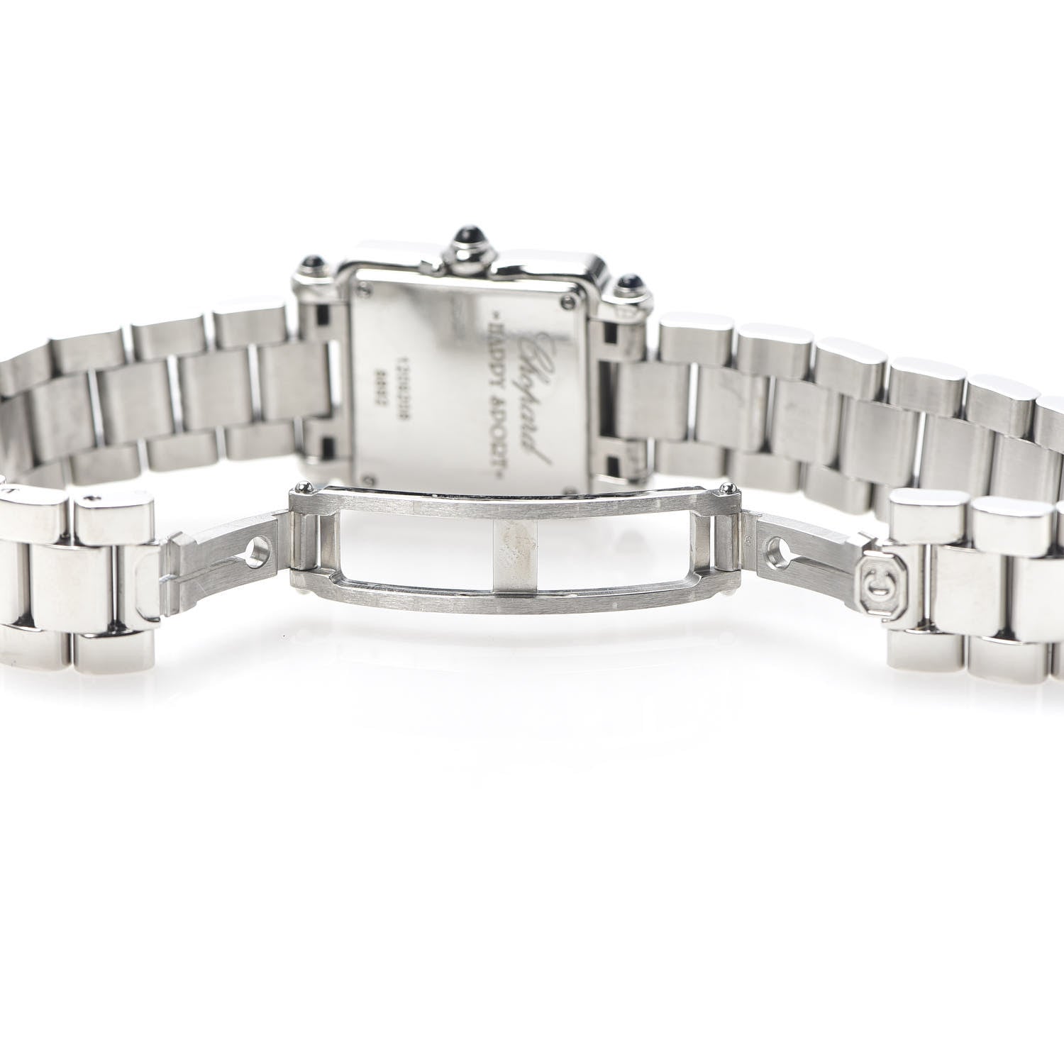 Chopard Stainless Steel 5 Diamond 23mm Happy Sport Quartz Watch 6 of 7