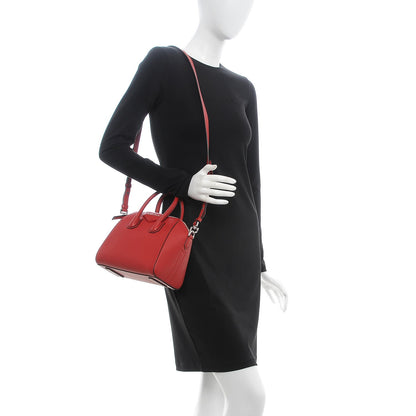 Givenchy Sugar Goatskin Mini Antigona Dark Red 2 of 8