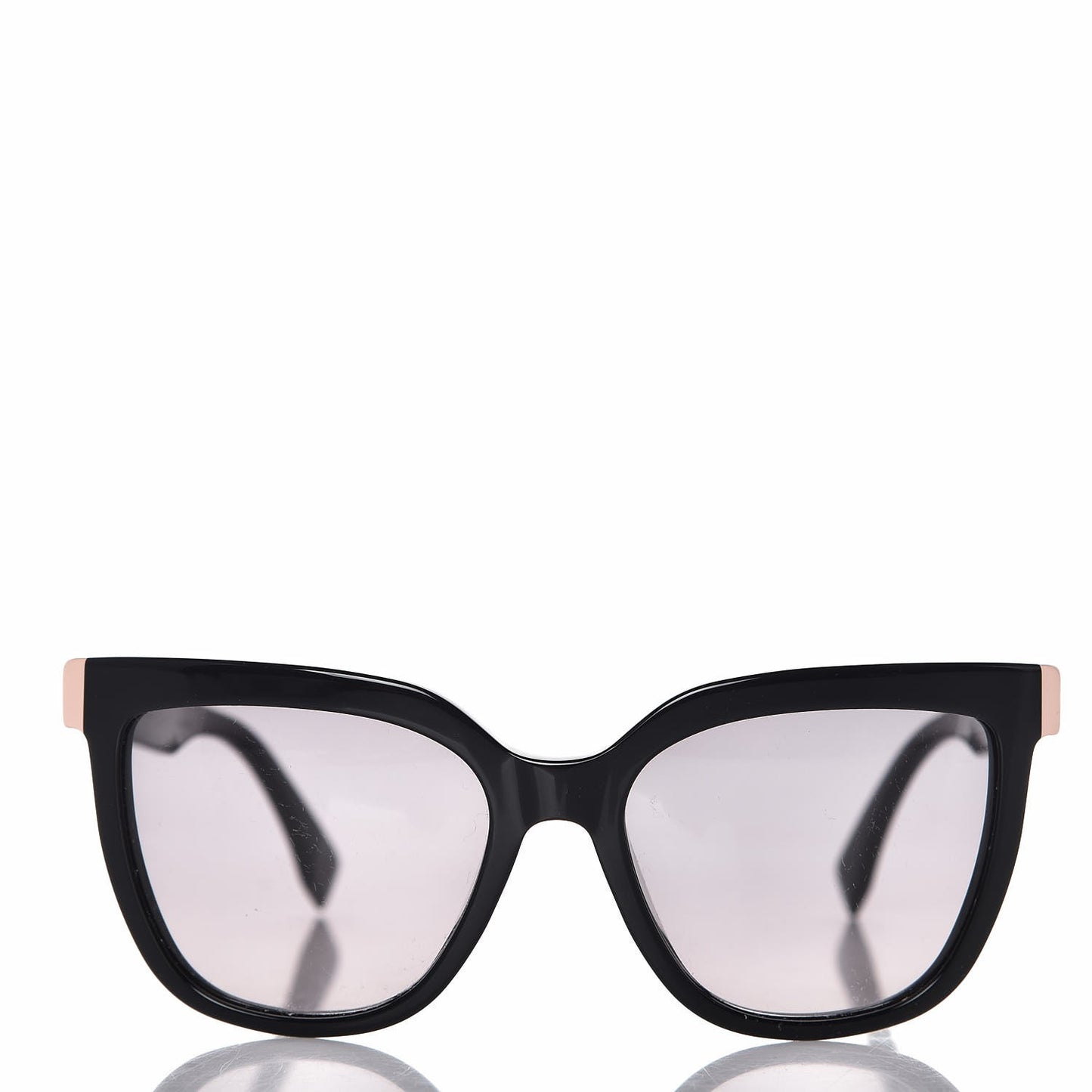 Oversized Fendista Sunglasses FF 0128/S Shiny Black