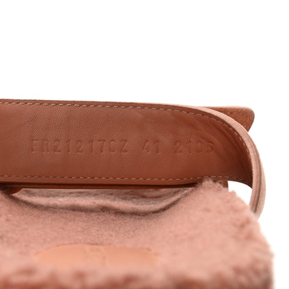 Hermes Suede Goatskin Woolskin Womens Chypre Sandals 41 Rose Aube 8 of 14