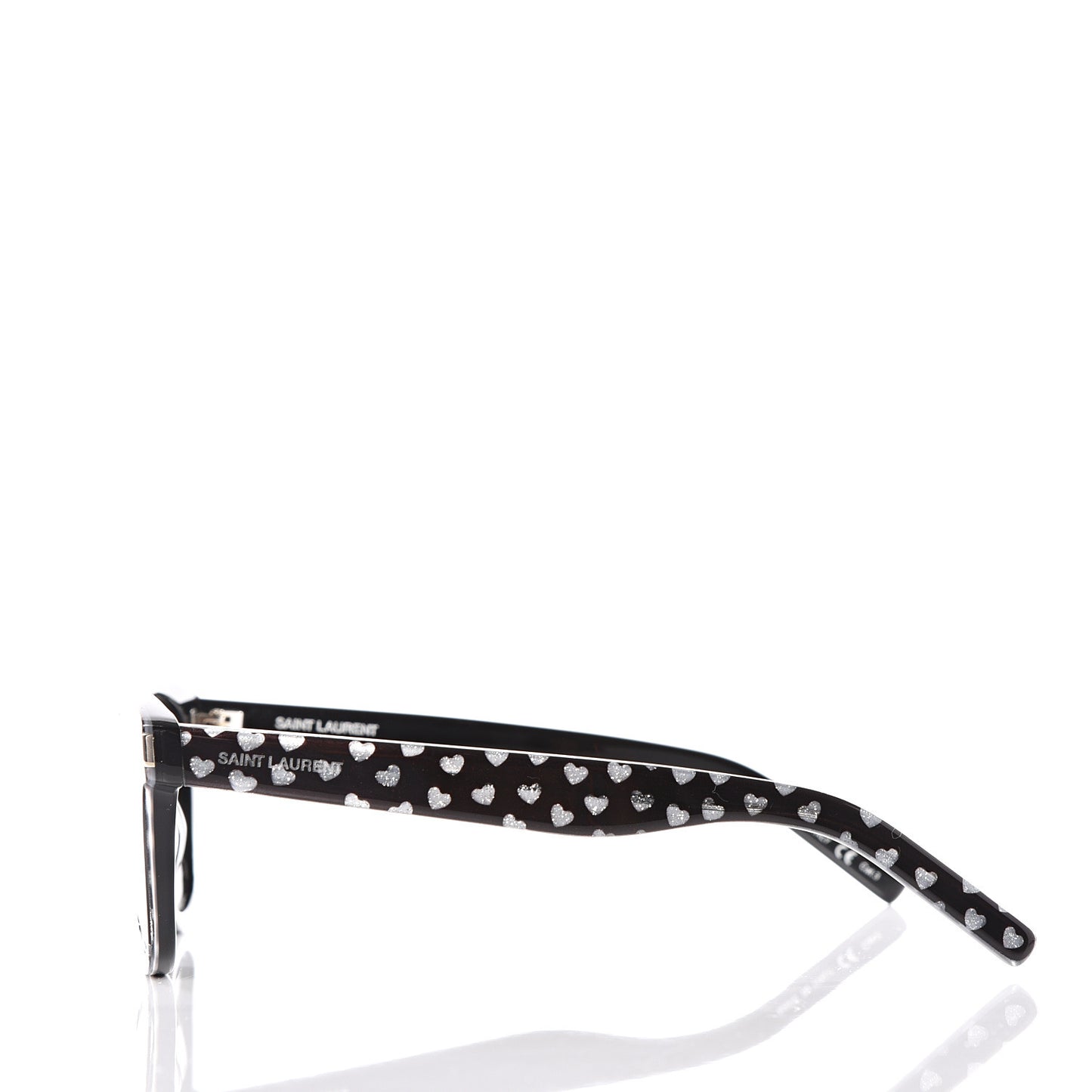 Square Heart Sunglasses SL51 Black