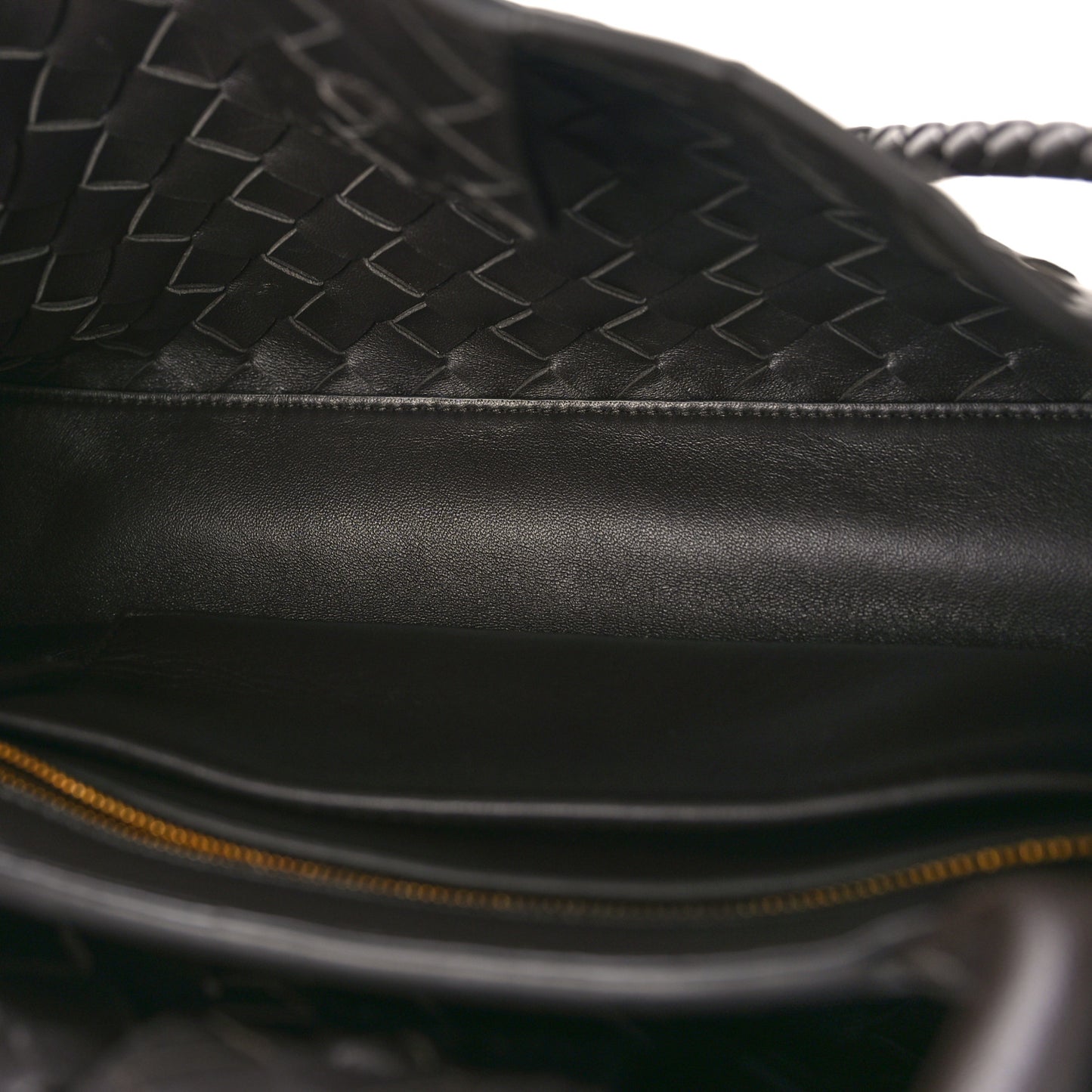 Nappa Intrecciato Small East West Andiamo Shoulder Bag Fondant