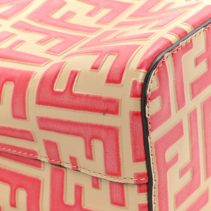 Fendi Vitello Liberty F is Fendi FF Embossed Mini Mon Tresor Bucket Bag Amido Fiamma 13 of 18