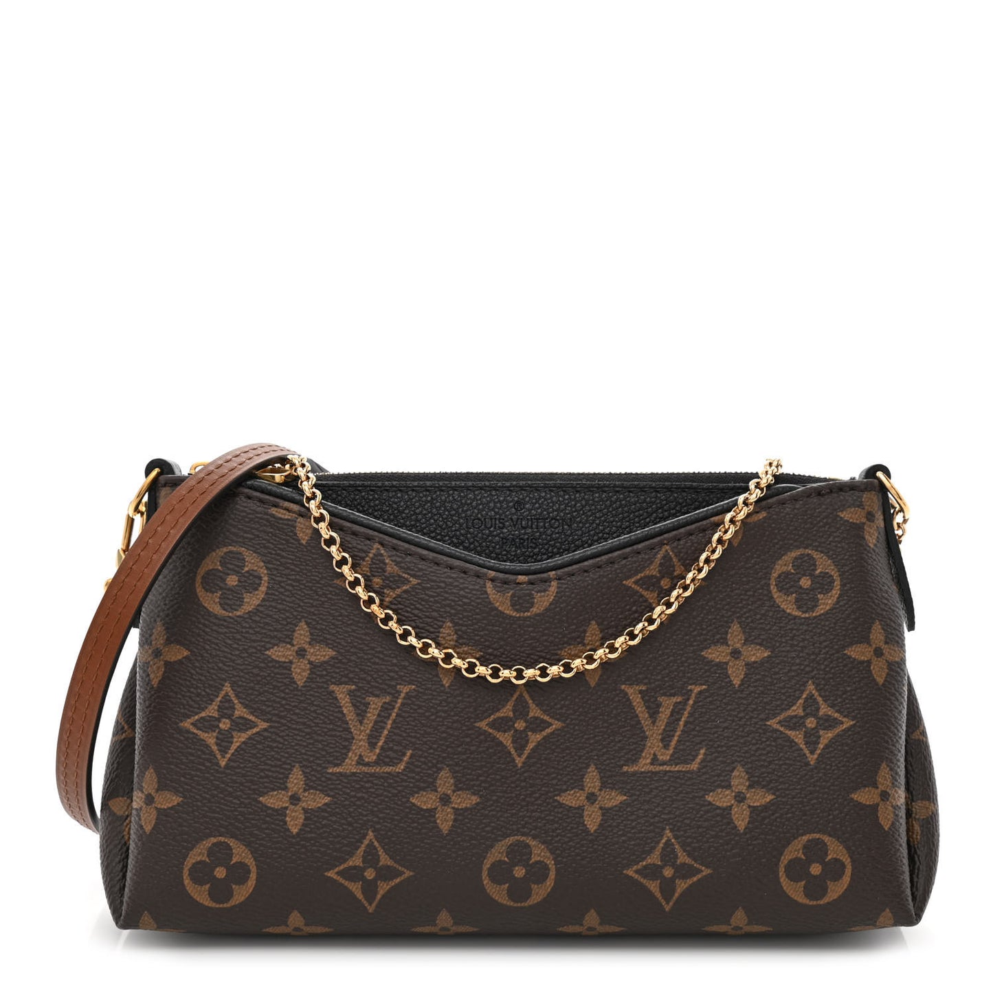 Monogram Pallas Clutch Black