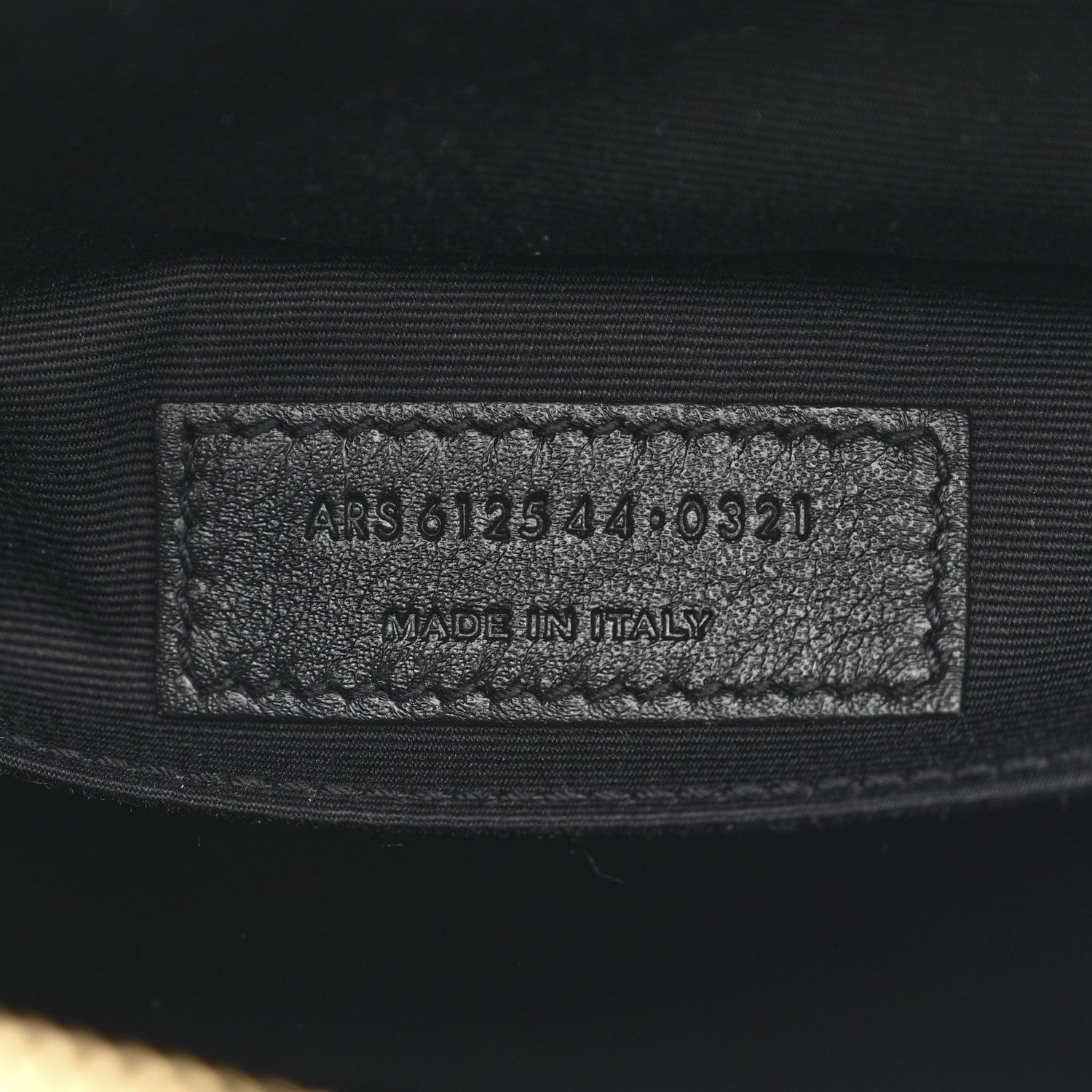 Saint Laurent Calfskin Matelasse Monogram Lou Camera Bag Dark Beige 7 of 10