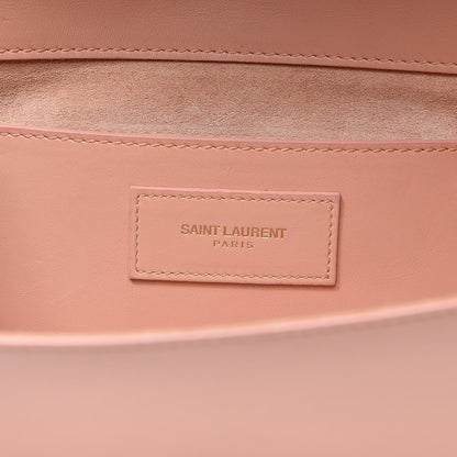 Saint Laurent Grain De Poudre Classic Monogram Cassandre Clutch Blush 6 of 9