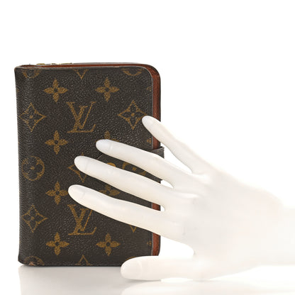 Louis Vuitton Monogram Porte Papier Zippe Wallet 2 of 15