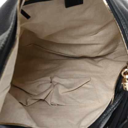 Gucci Pebbled Calfskin Soho Hobo Black 4 of 10
