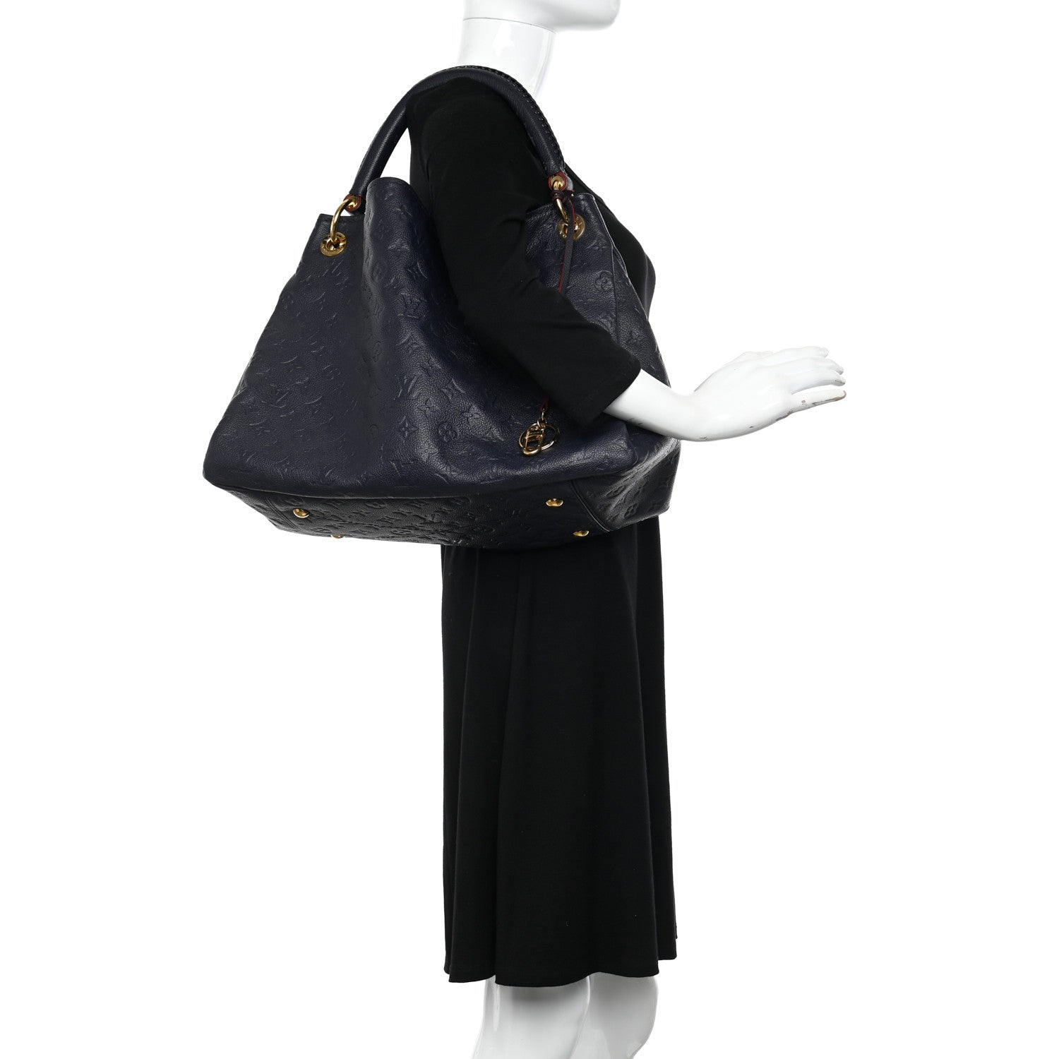 Louis Vuitton Empreinte Artsy MM Marine Rouge 2 of 12
