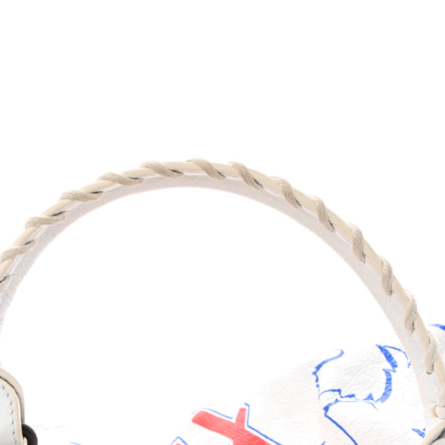 Agneau Graffiti All Over Classic Hardware City White Bleu Rouge