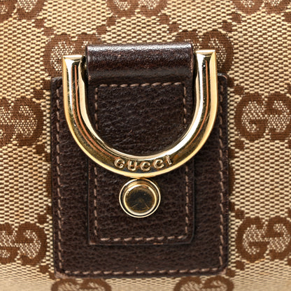 Gucci Monogram D Ring Abbey Pochette Brown 12 of 15