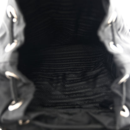 Prada Nylon Vela Medium Backpack Black 5 of 10