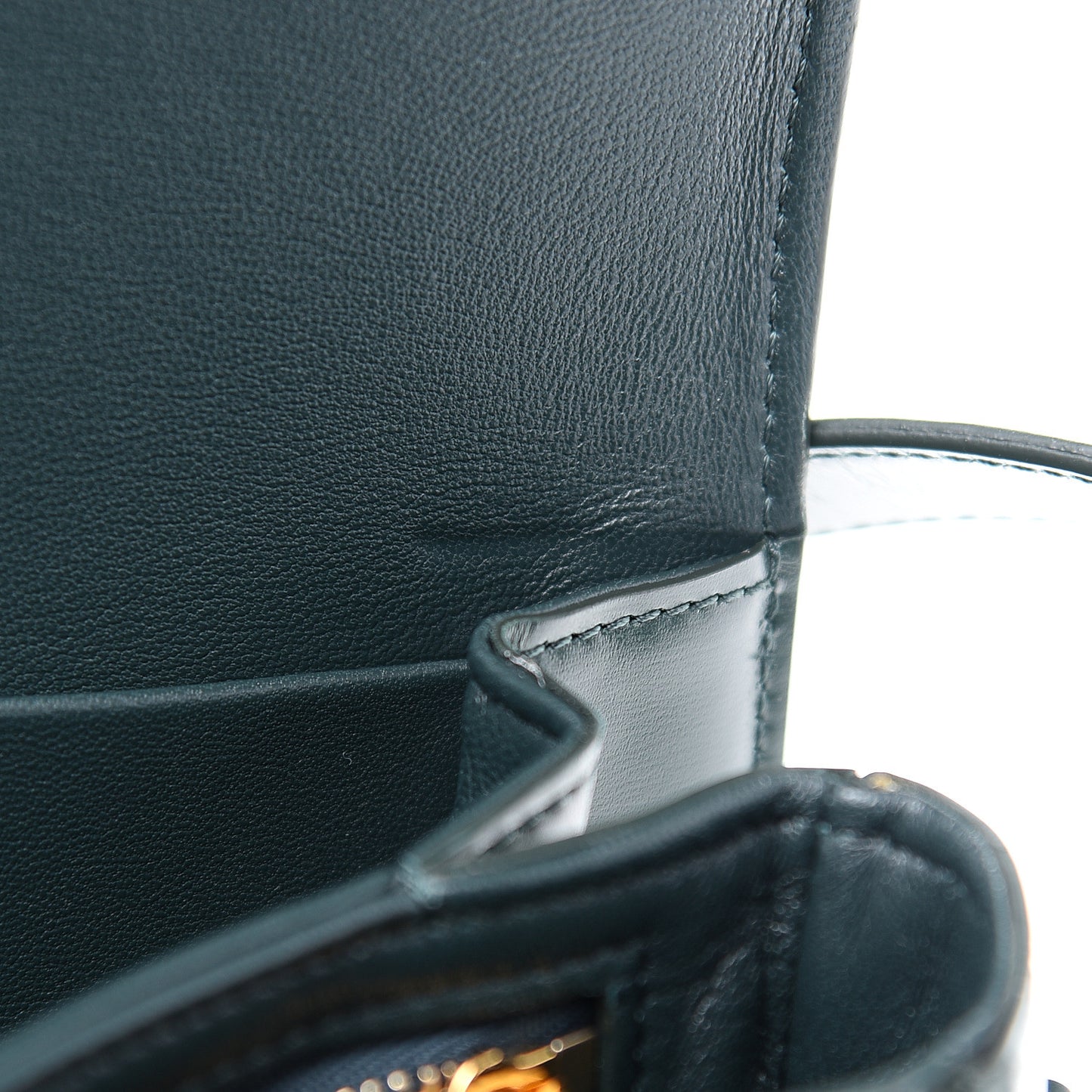 Shiny Calfskin Medium Triomphe Amazone