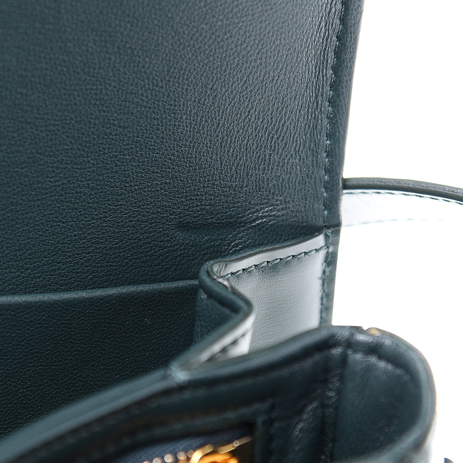 Celine Shiny Calfskin Medium Triomphe Amazone 10 of 14