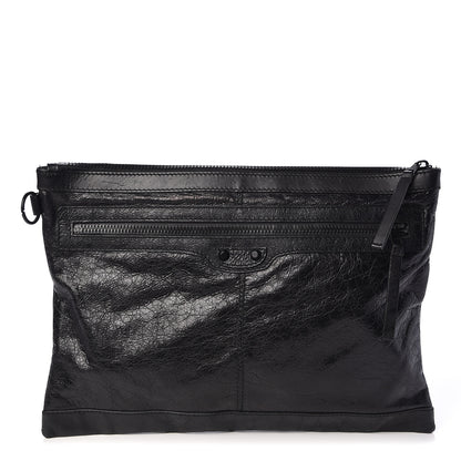 Balenciaga Agneau Arena Classic Hardware Large Clip Black 1 of 7
