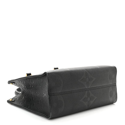 Louis Vuitton Empreinte Monogram Giant Onthego PM Black 4 of 10