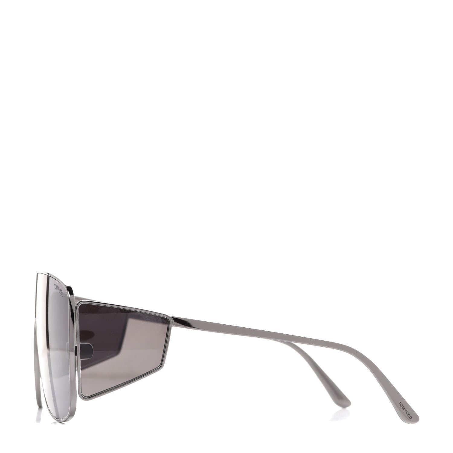 Tom Ford Square Spector Sunglasses TF 708 Dark Ruthenium Grey 3 of 6