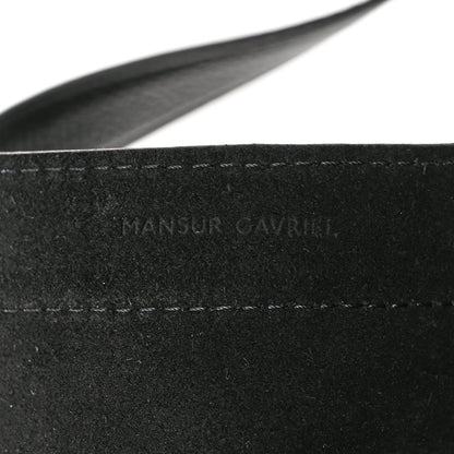 Mansur Gavriel Calfskin Soft M Hobo Black 6 of 10