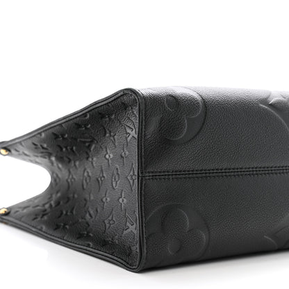Louis Vuitton Empreinte Monogram Giant Onthego MM Black 8 of 10