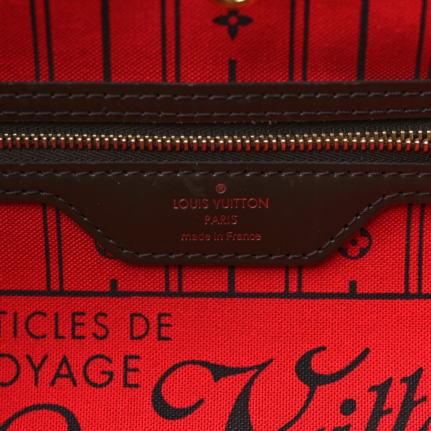 Louis Vuitton Damier Ebene Neverfull PM 6 of 6