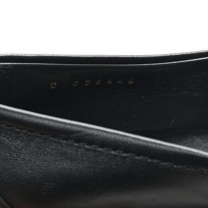 Chanel Lambskin Quilted CC Turnlock Loafers 37.5 Black 9 of 9