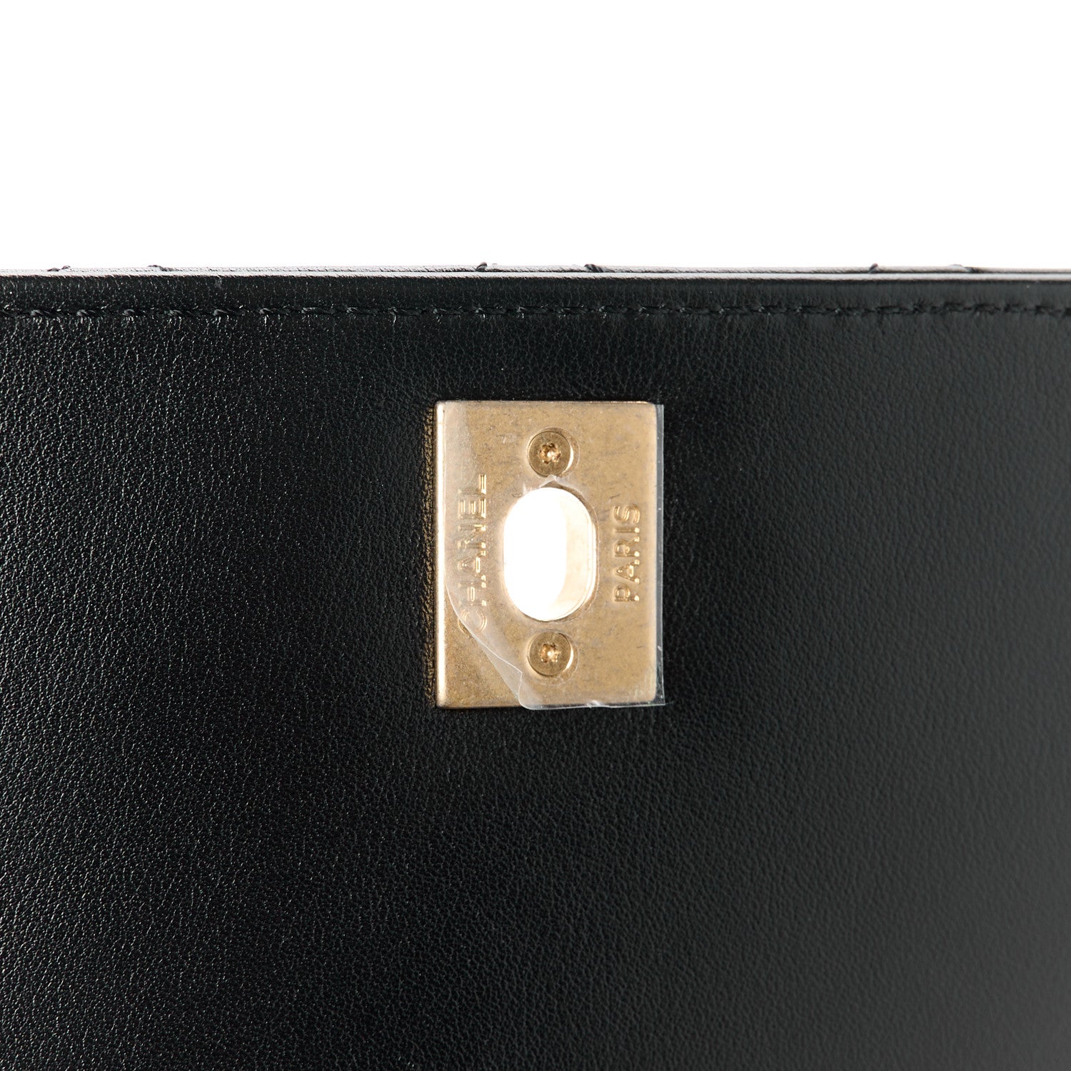 Chanel Calfskin Quilted Pearl Jewel Chain Flap Black 6 of 12