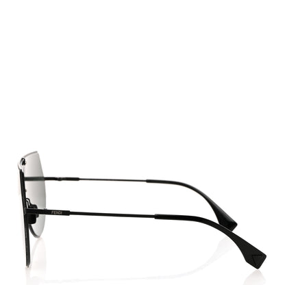 Fendi Metal Mirrored Eyeline Sunglasses FF 0193/S Black 3 of 7