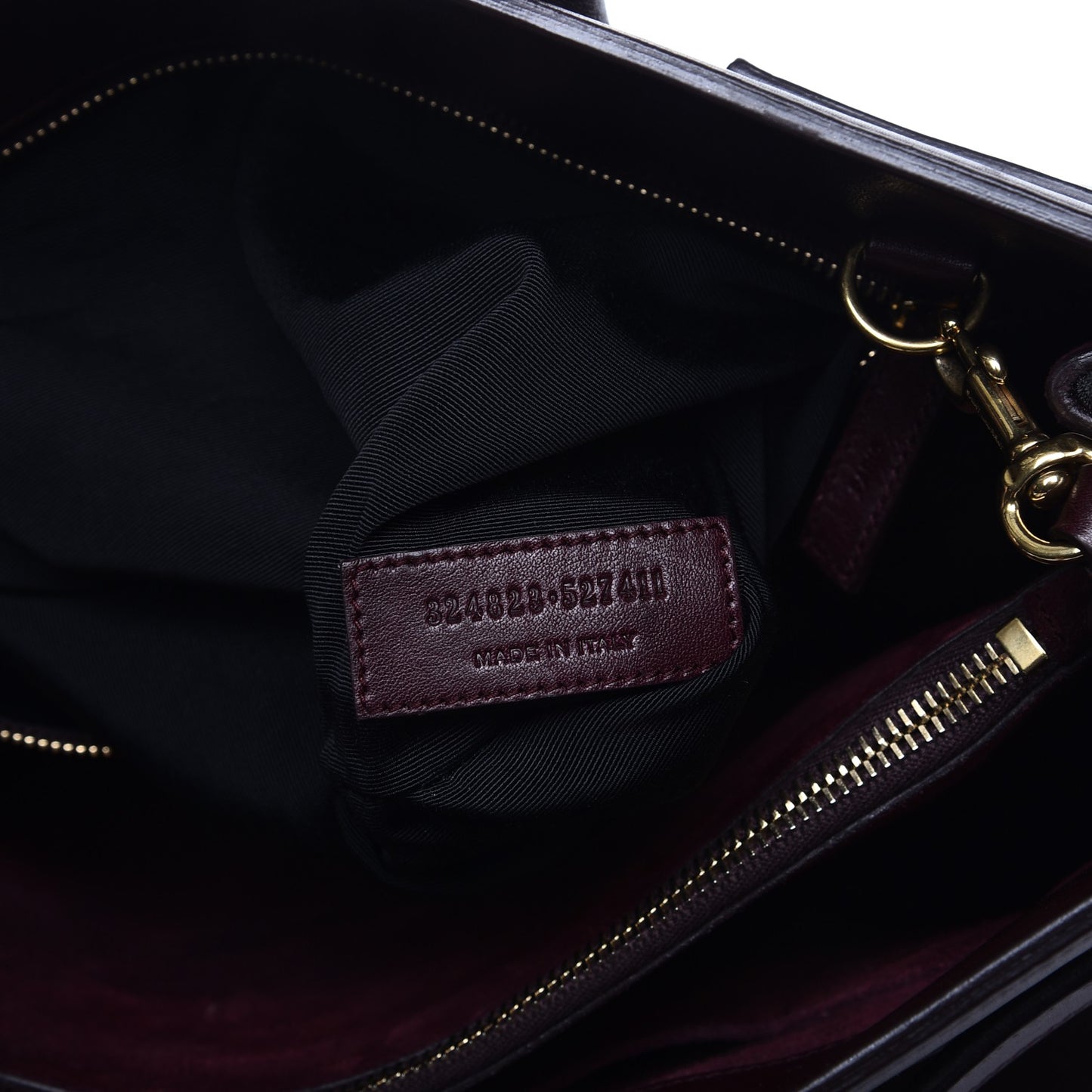 Calfskin Small Sac De Jour Amarena