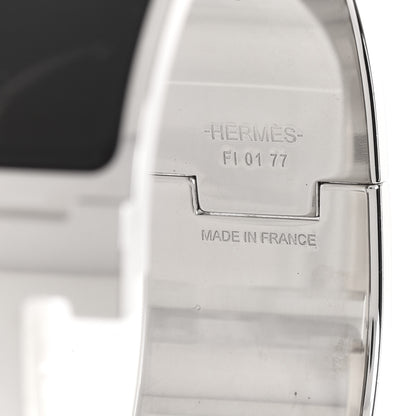 Hermes Enamel Wide Clic Clac H Bracelet PM Black 5 of 6