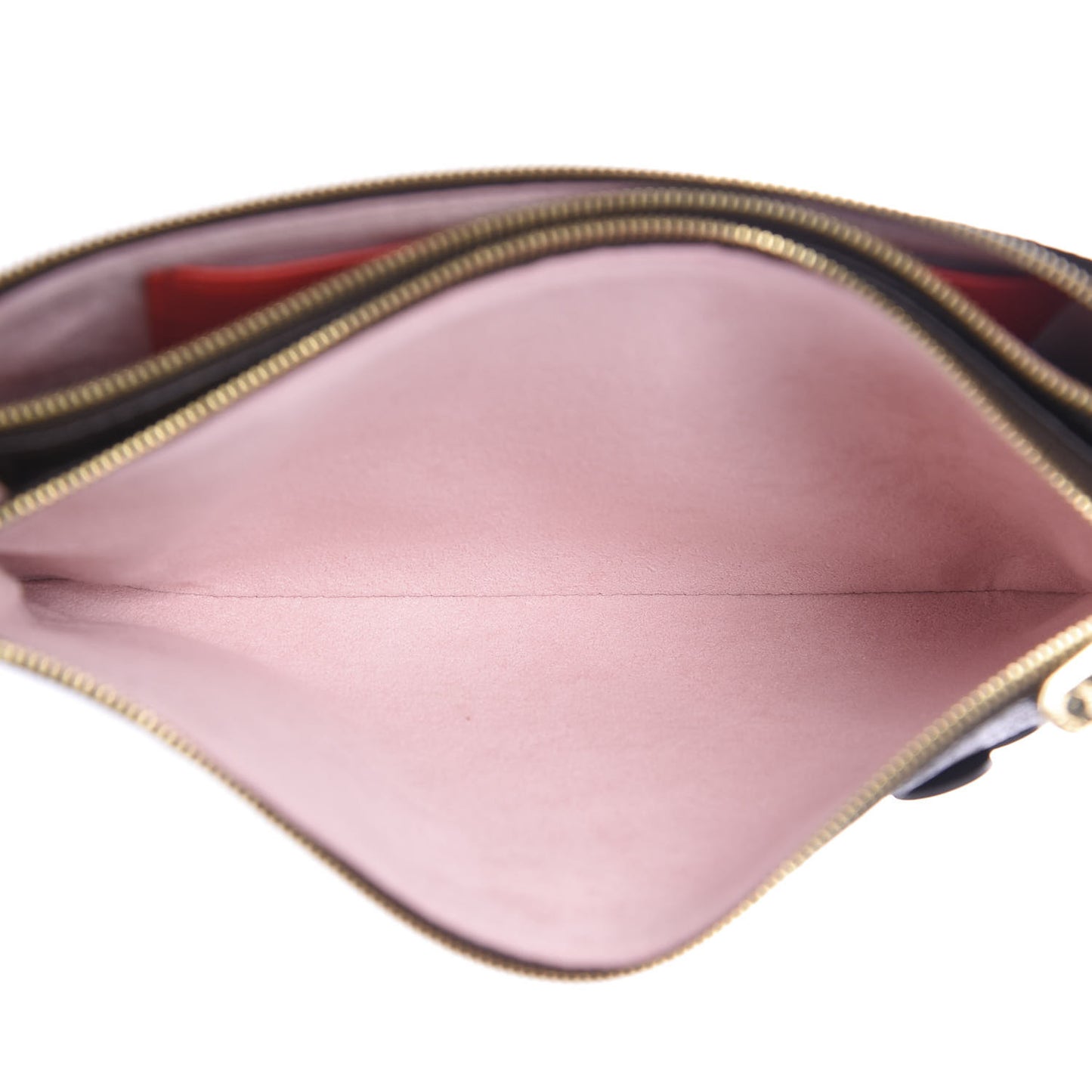 Monogram Blooming Flowers Double Zip Pochette