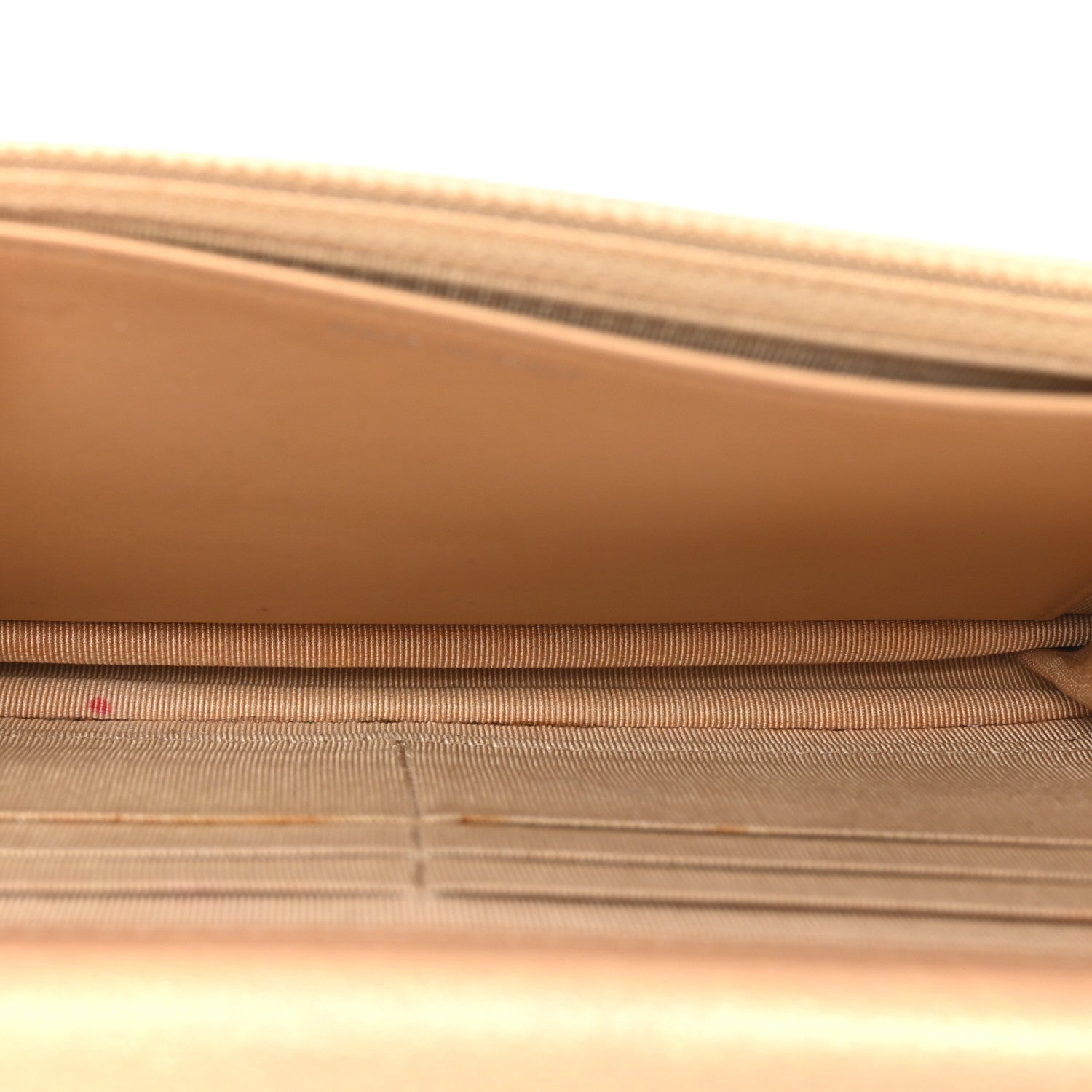 Chanel Metallic Calfskin Lucky Charms Casino 2.55 Reissue Wallet On Chain WOC Beige 5 of 11