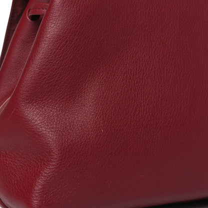 Mansur Gavriel Calfskin Mini Soft Lady Bag Claret 9 of 9