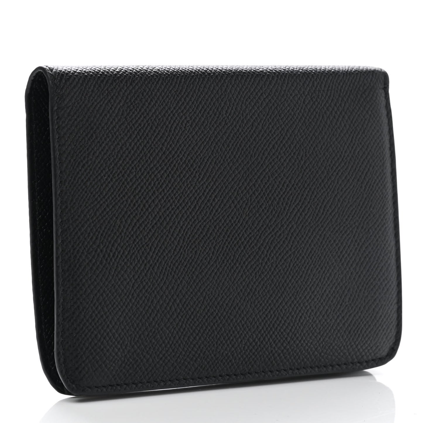 Signature Grained Calfskin Medium BB Wallet Black